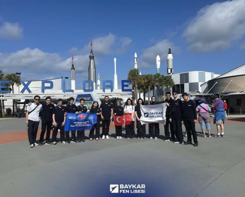 Takımın Kennedy Space Center ziyareti